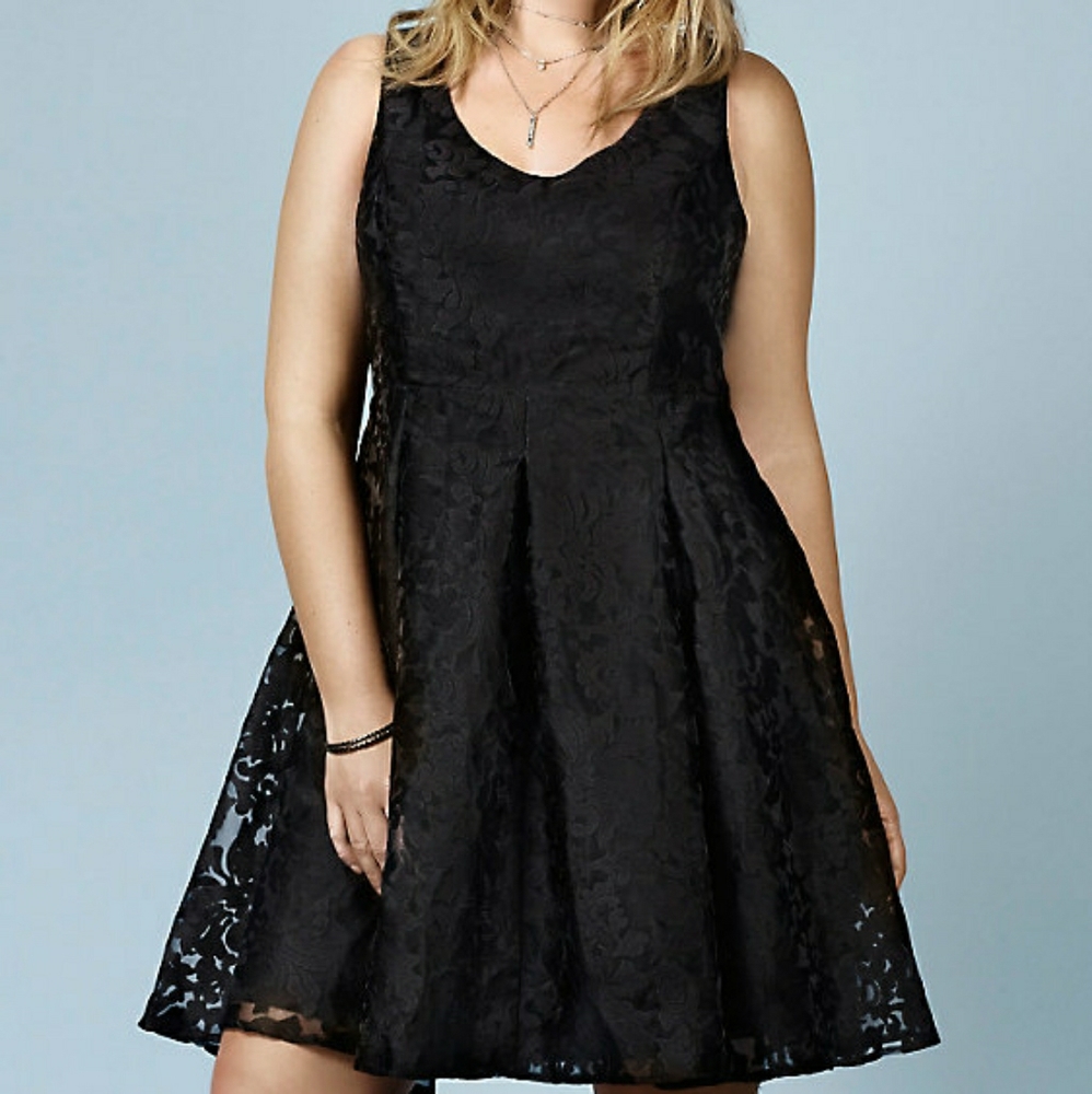 Torrid Jacquard Skater Dress